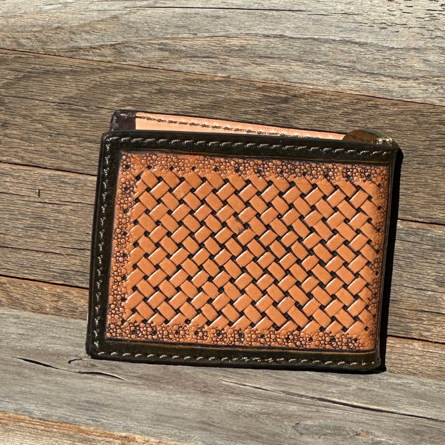 Lattice Stamped Money Clipper