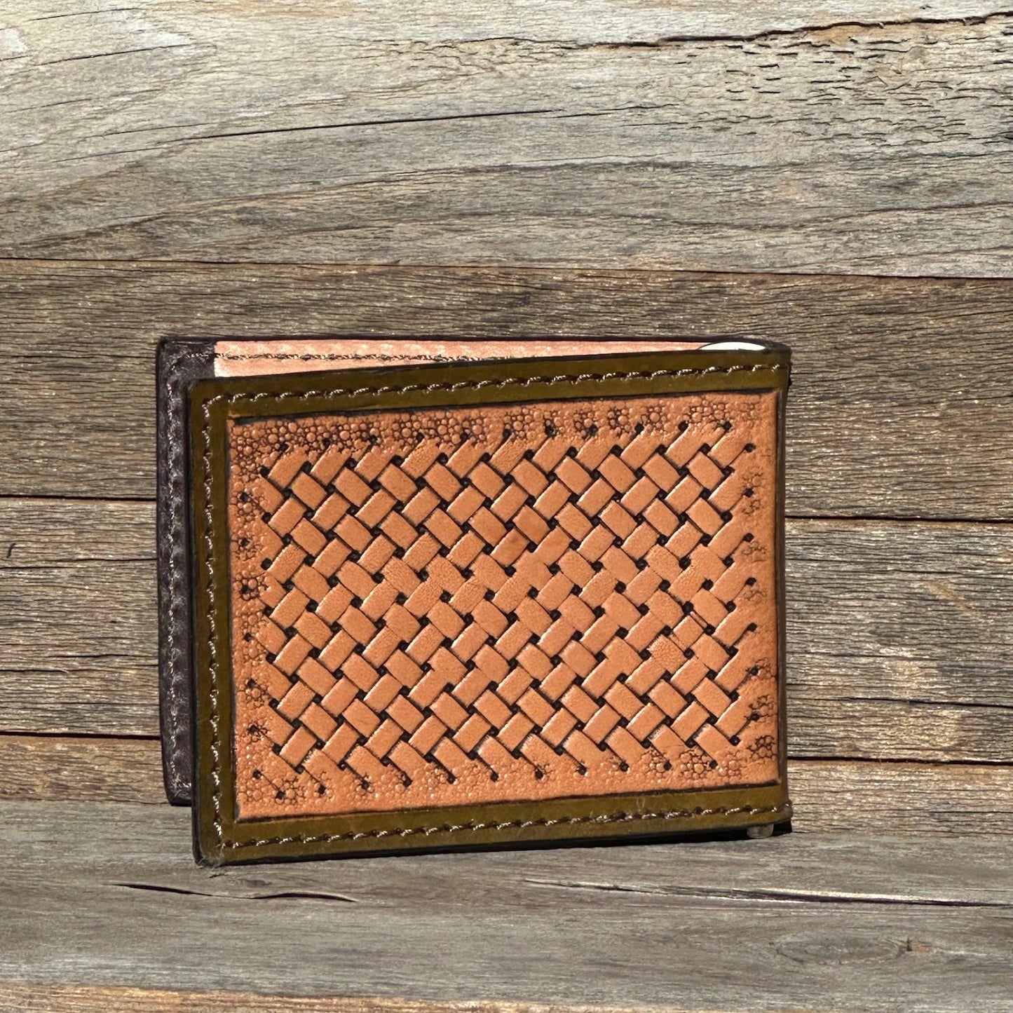 Lattice Stamped Money Clipper