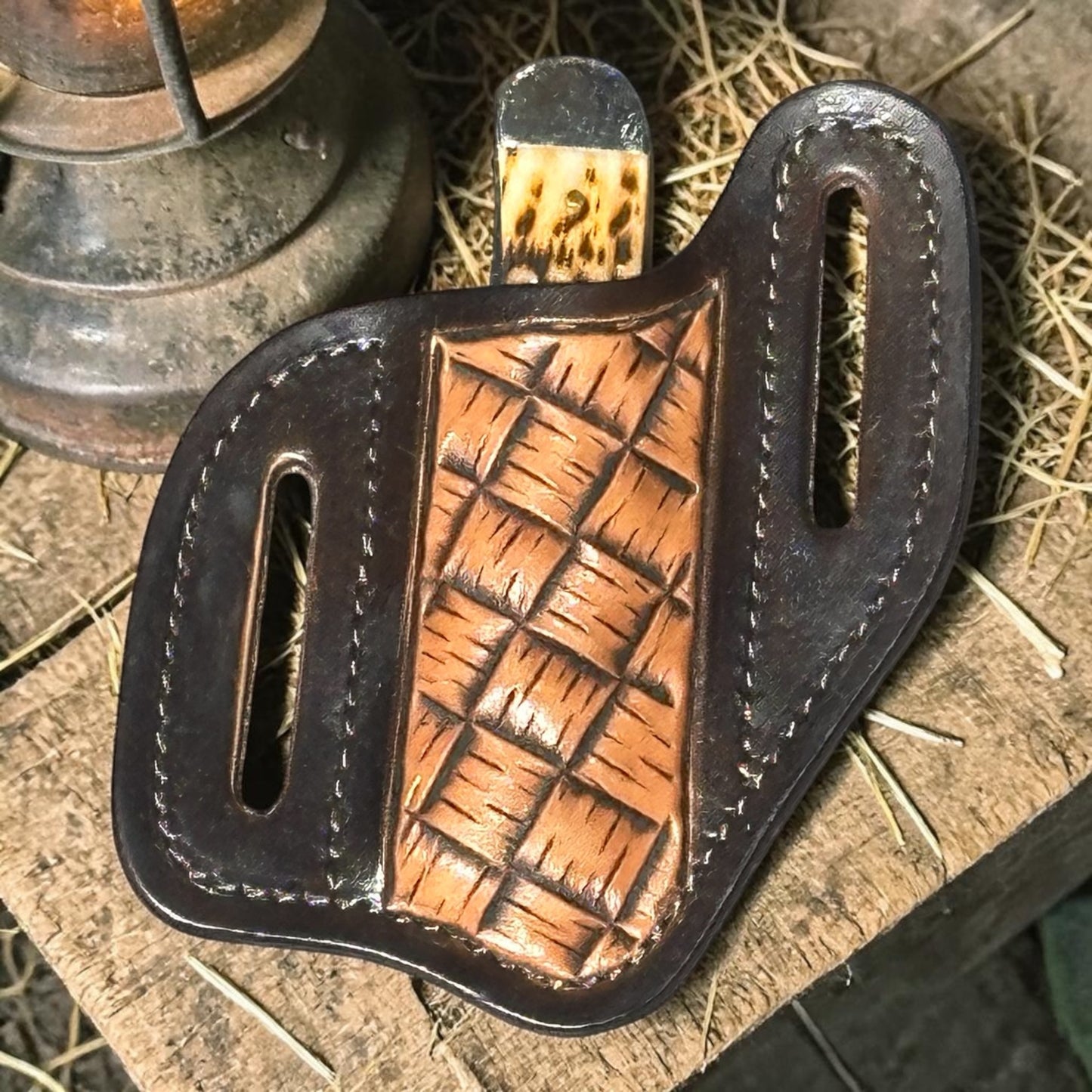 Pancake Trapper Knife Sheath