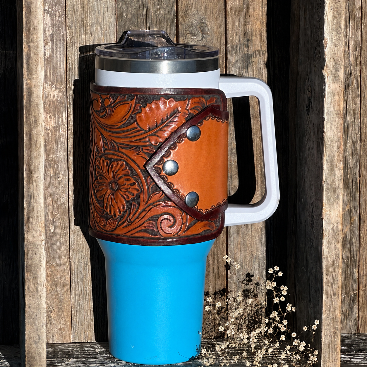 Leather Cup Wrap
