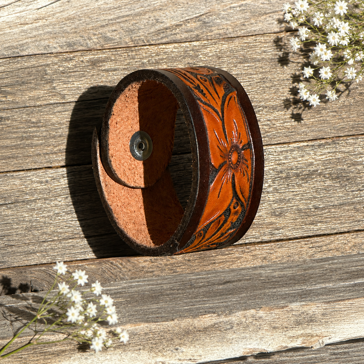 Leather Wrist Cuff