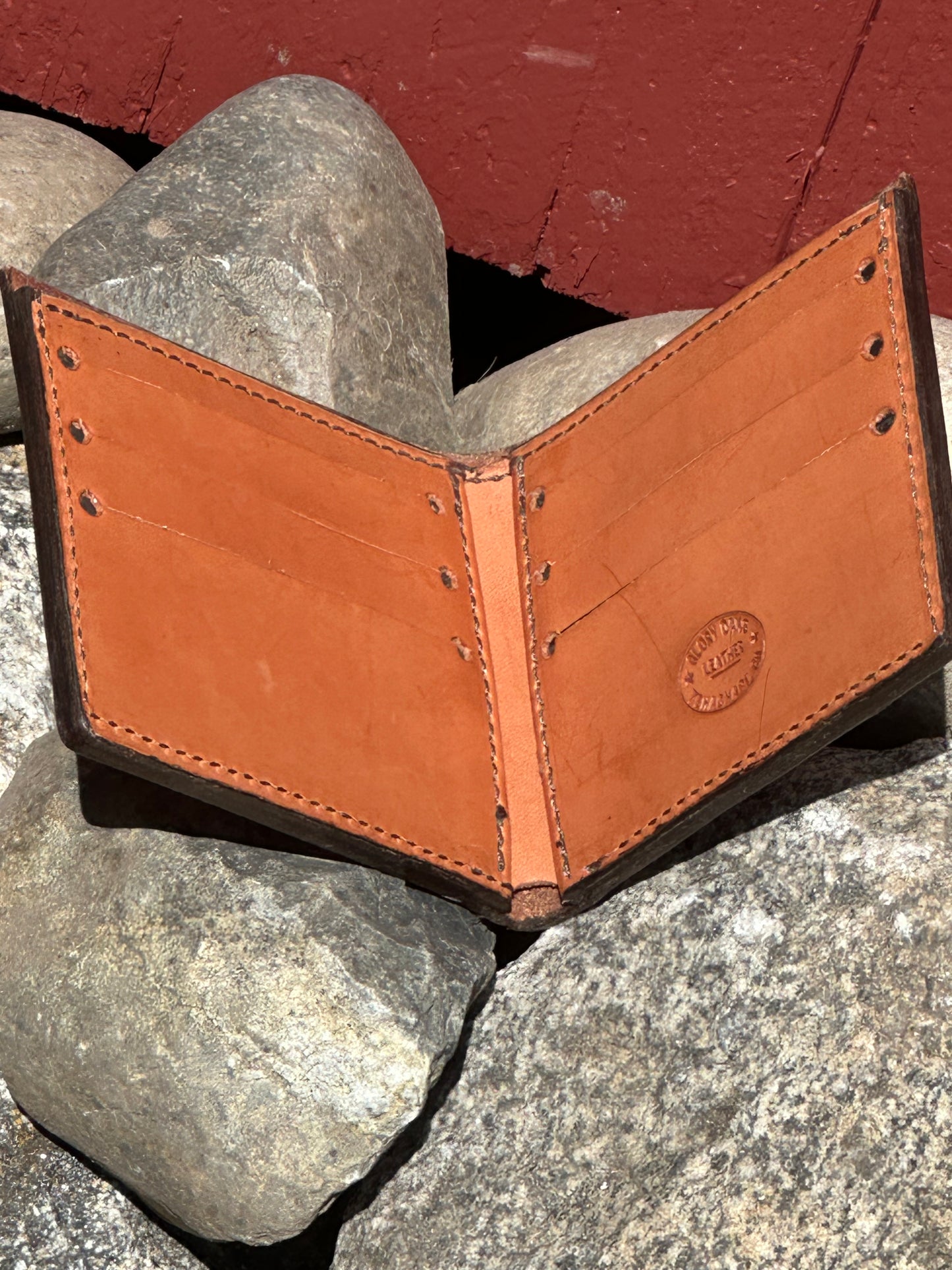 Billfold with Basketweave Crosses