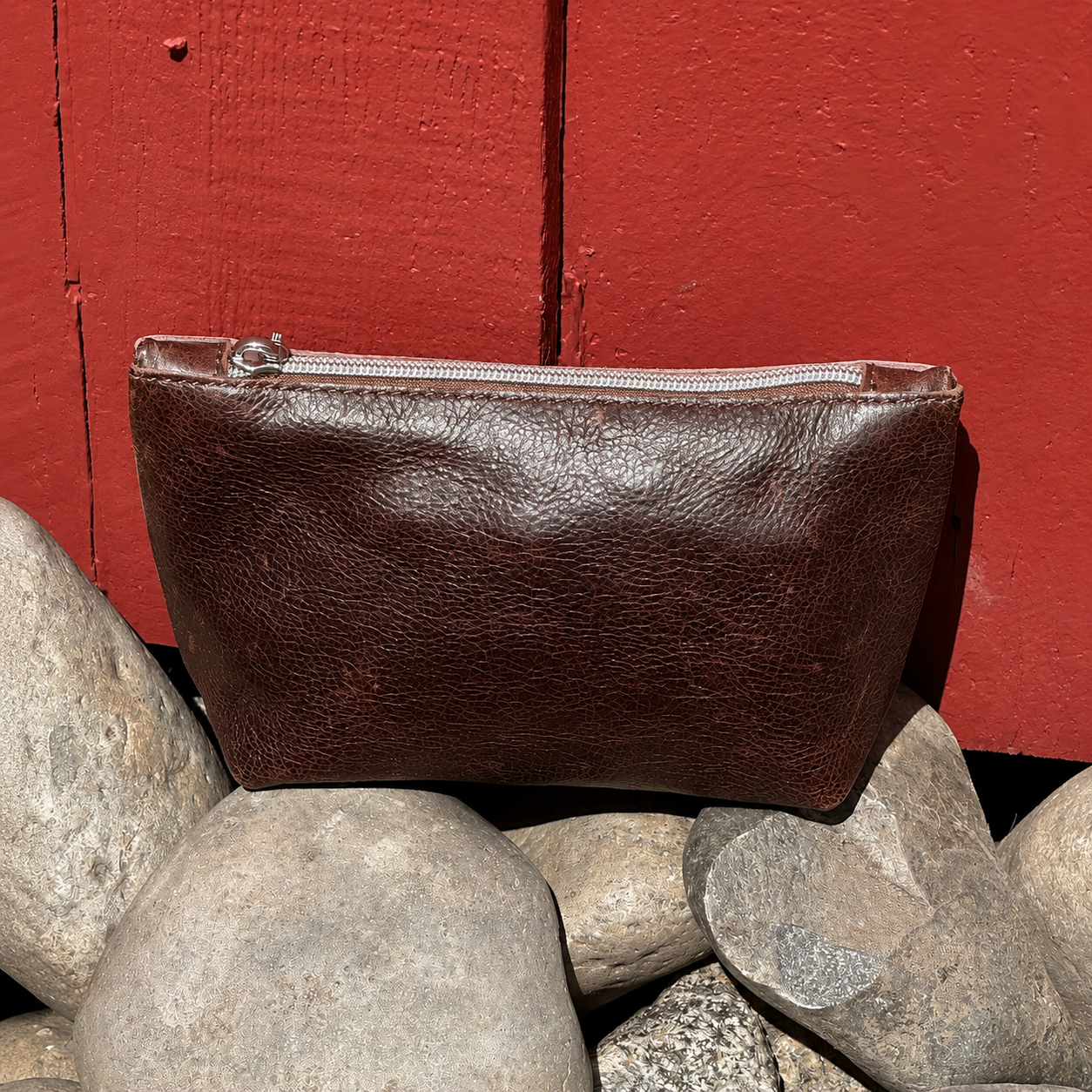 Red and Turquoise Navajo Makeup Bag