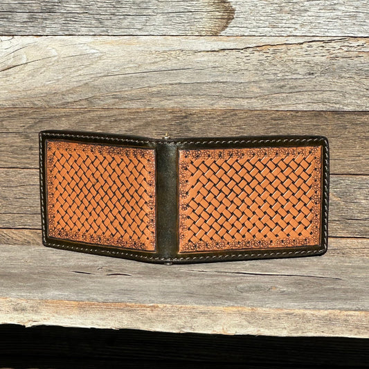 Lattice Stamped Money Clipper