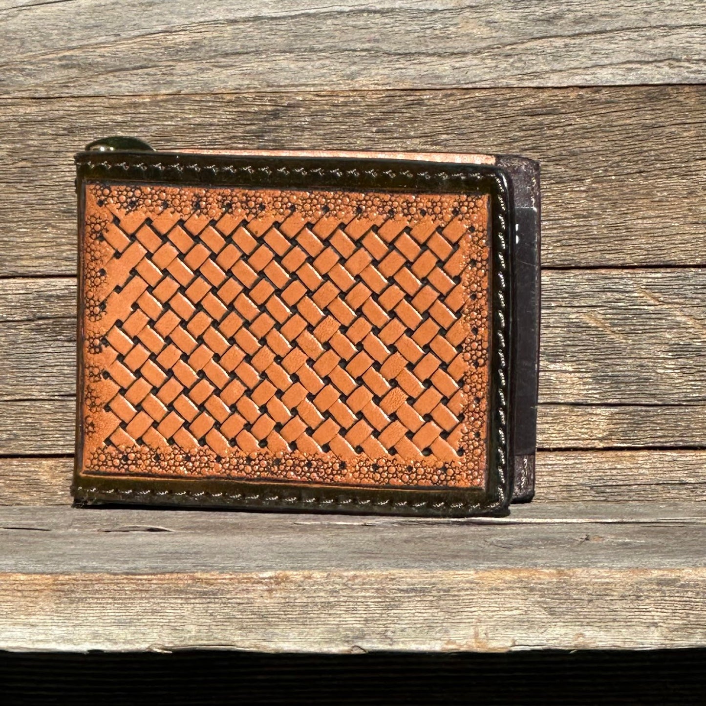 Lattice Stamped Money Clipper