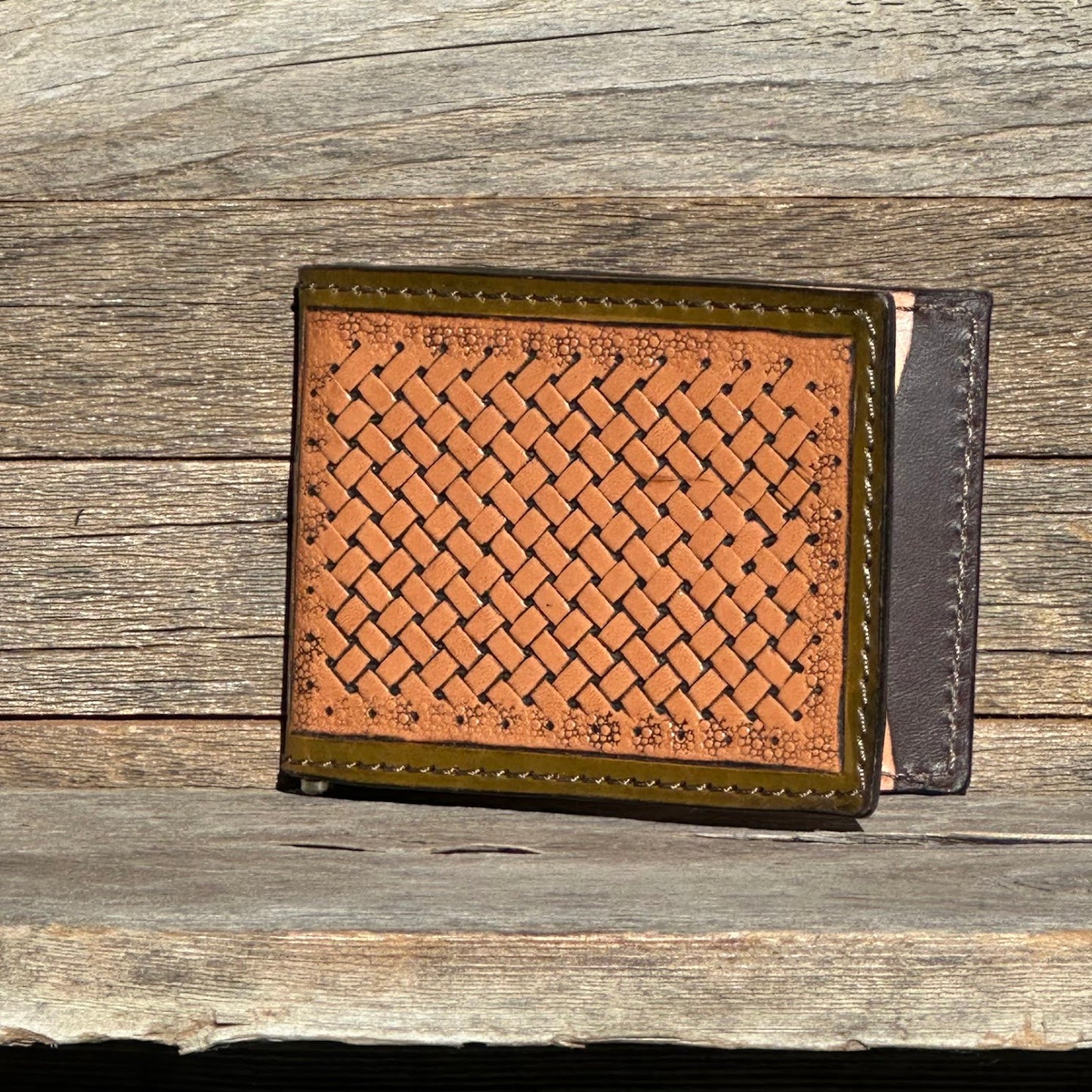 Lattice Stamped Money Clipper