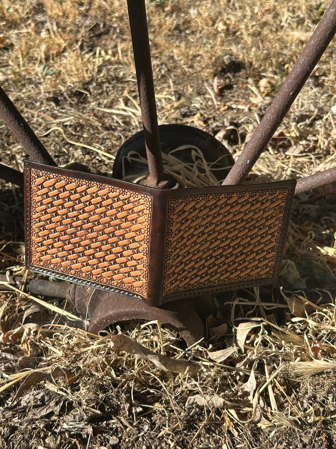Bullhead Basketweave Billfold