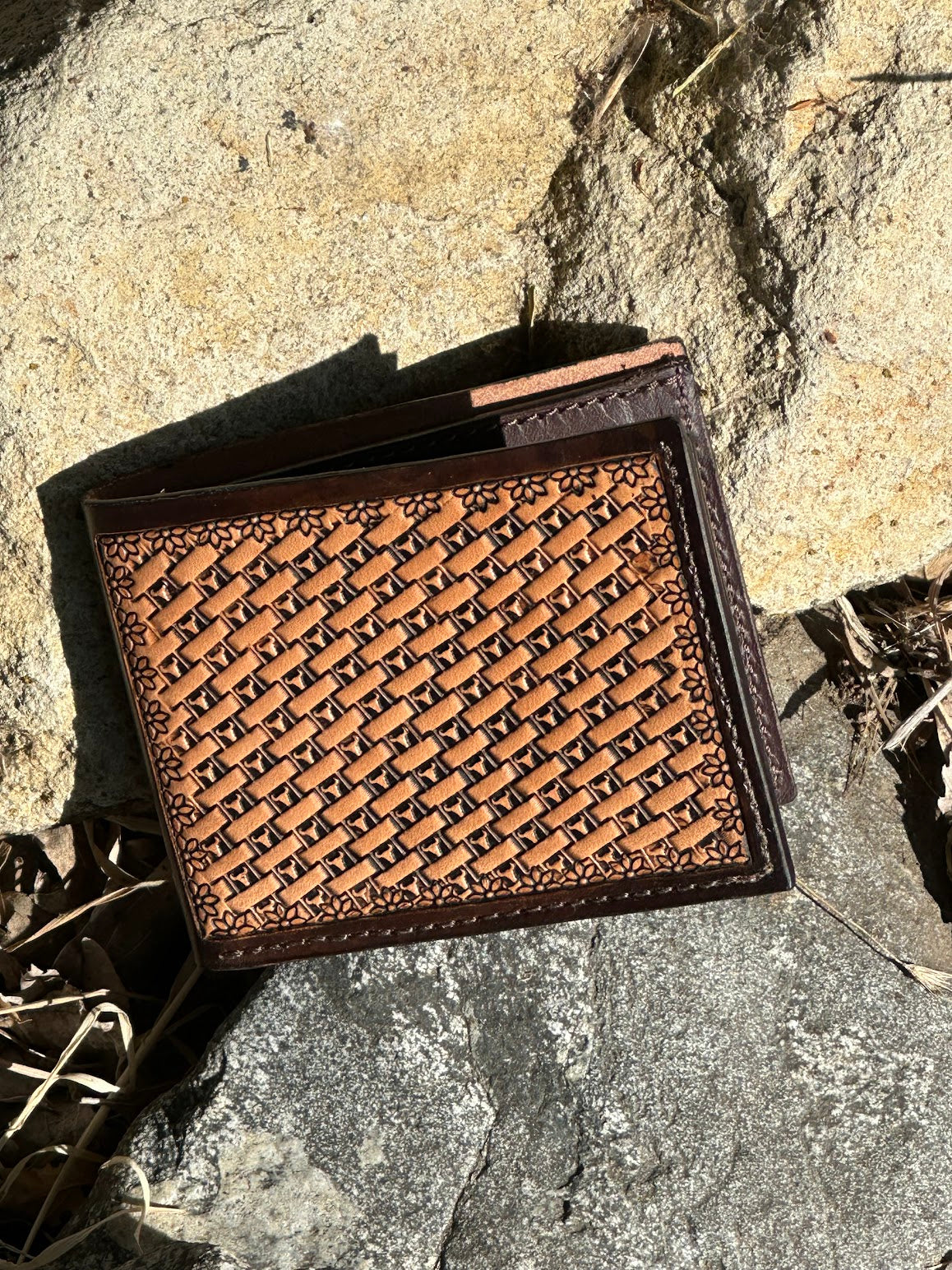 Bullhead Basketweave Billfold