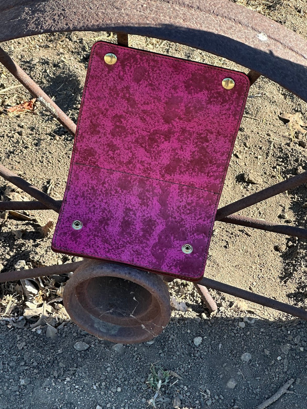 Ladies Pink Long Wallet