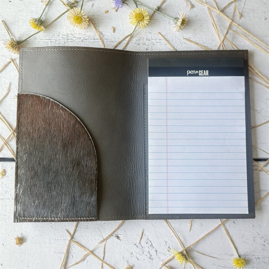 Cowhide Mini Padfolio