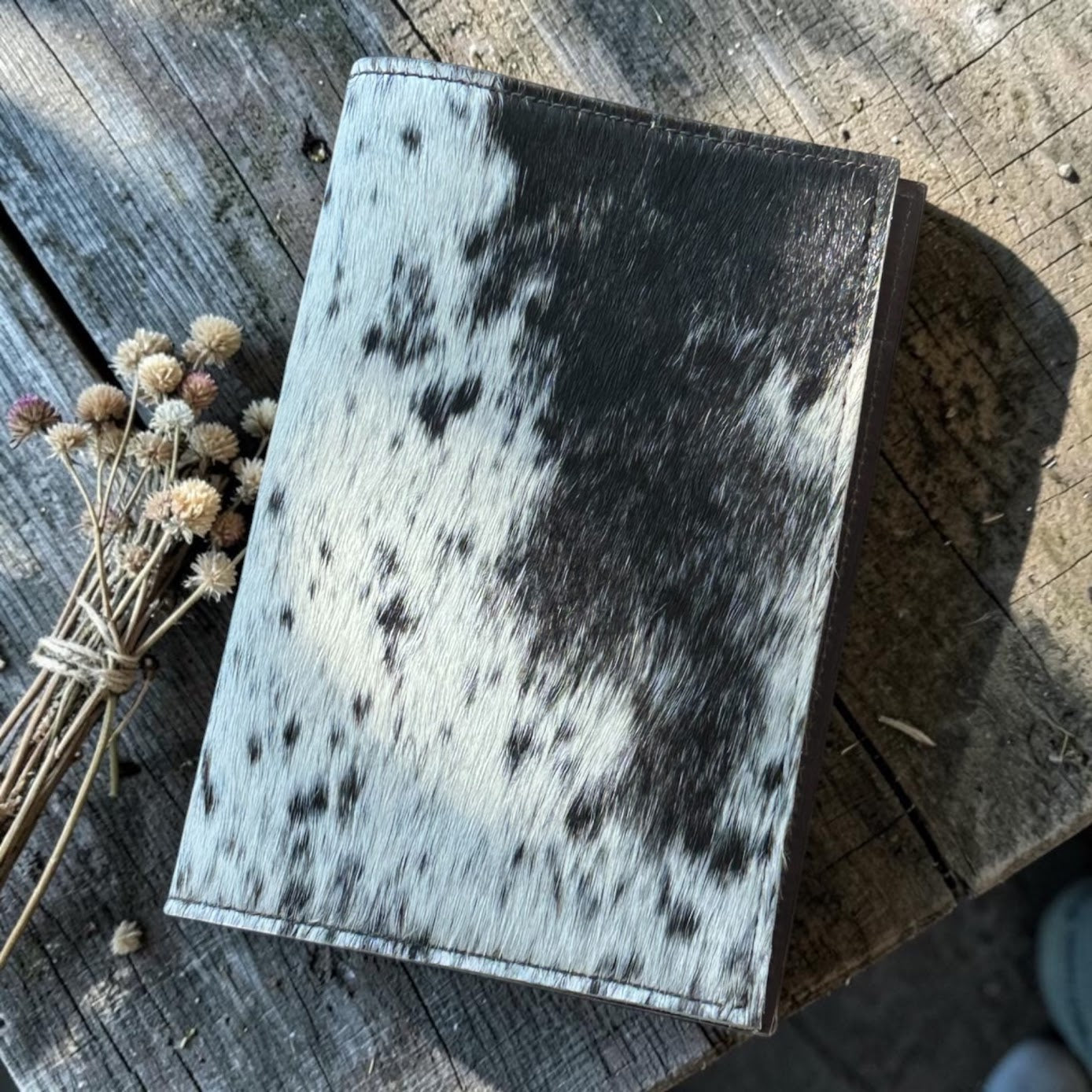 Cowhide Mini Padfoilio